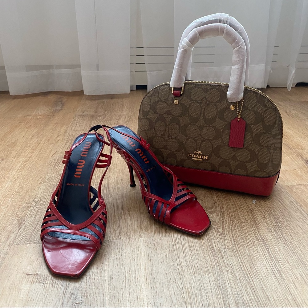 MINI SIERRA SATCHEL IN SIGNATURE CANVAS